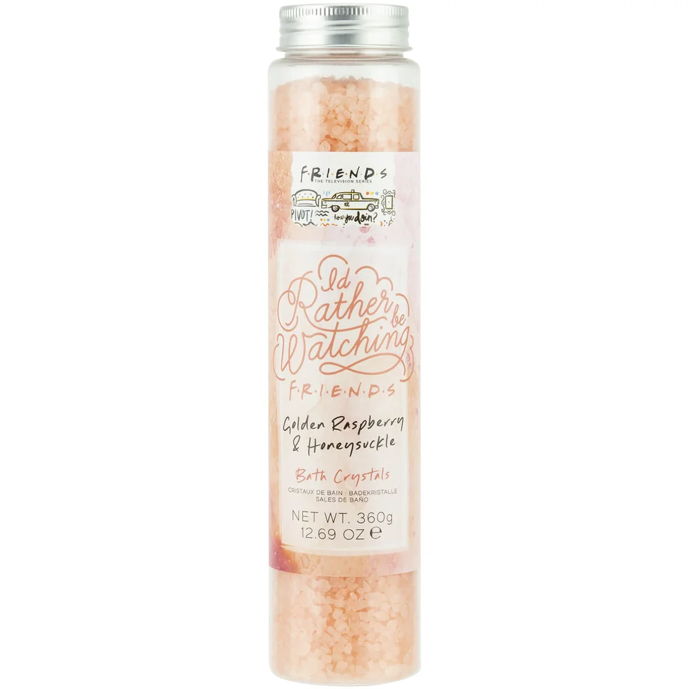 Friends Bath Crystals Golden Raspberry and Honey Image 1