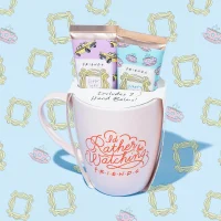 Lot de cadeaux tasse et crème pour les mains Friends