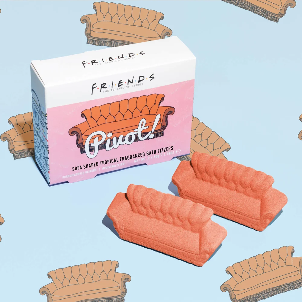 Fizzers de bain en forme de canapé Friends Image 1