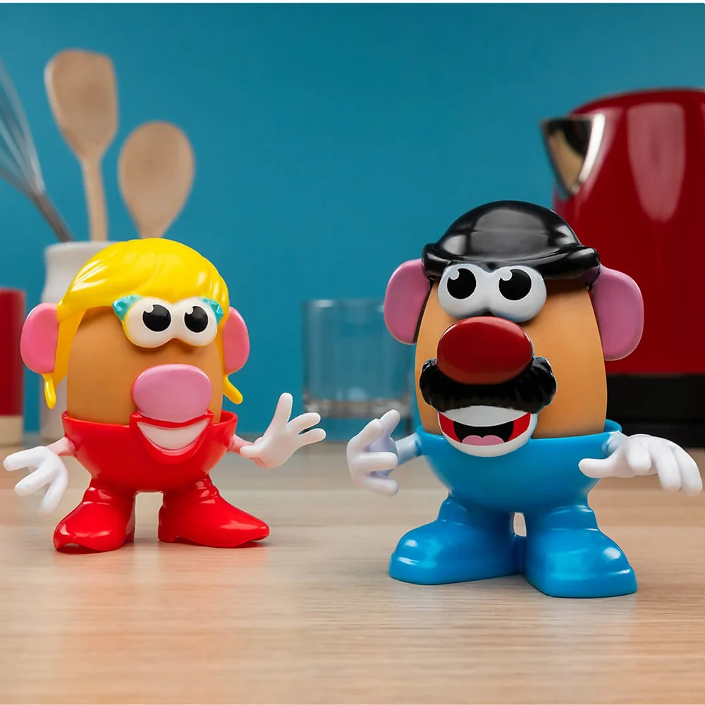 Ensemble de coquetiers Mr et Mme Potato Head Image 1