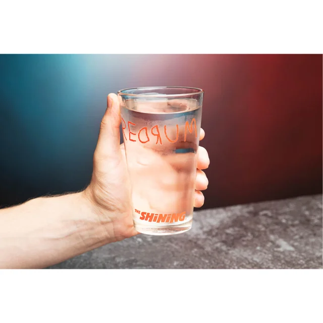 Le verre rouge The Shining