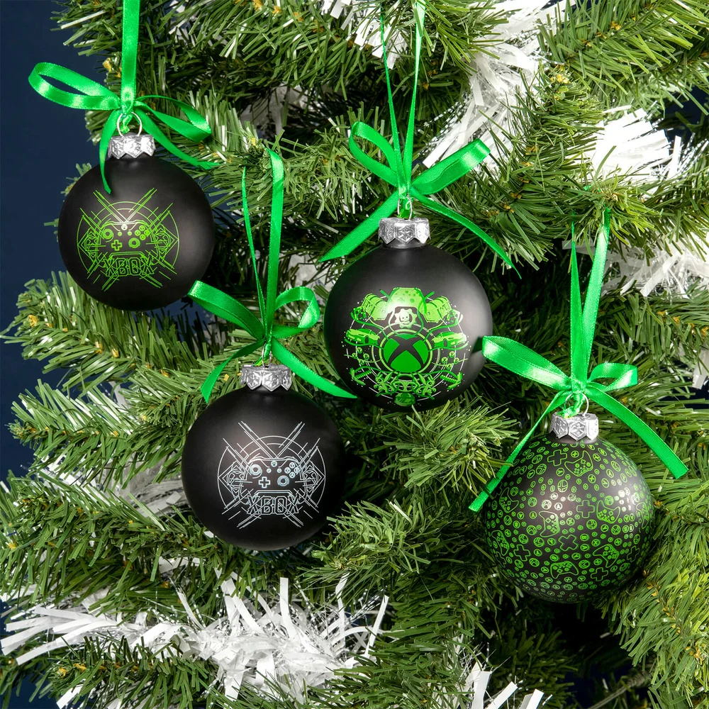 Décorations de Noël en verre Xbox Image 1