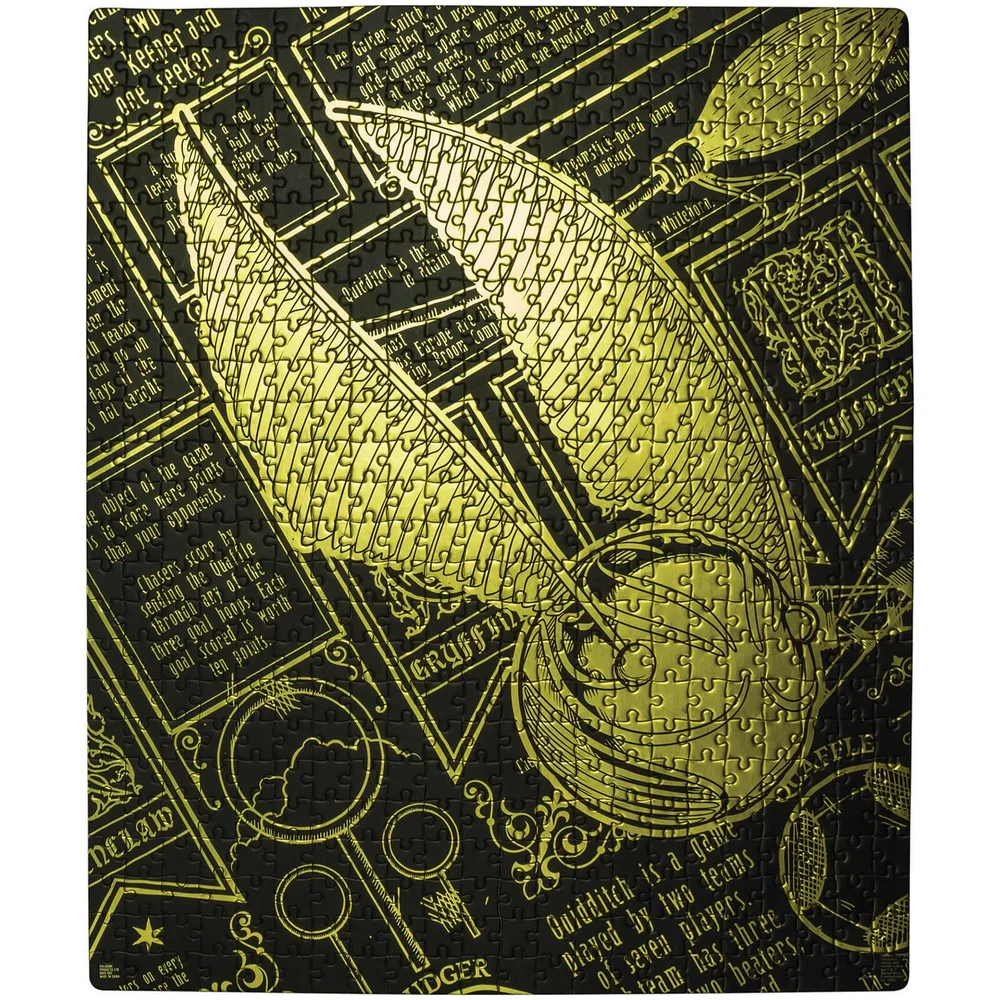 Puzzle Golden Snitch Harry Potter Image 1