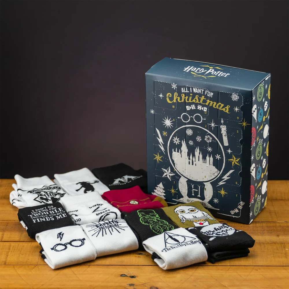 Calendrier de l'Avent Édition Spéciale 12 Jours Paires de Chaussettes Image 1