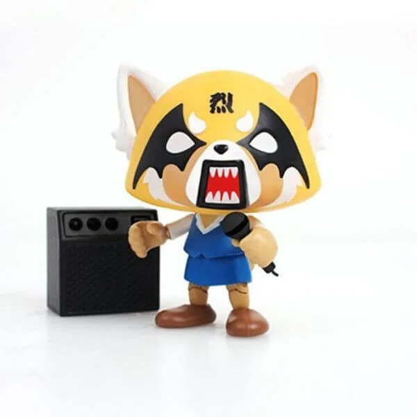 Aggretsuko Figurine articulée en Vinyle Death Metal Wing Eyes Image 1