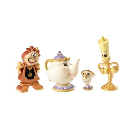 Disney Showcase Beauty and the Beast Enchanted Objects Set Image 1