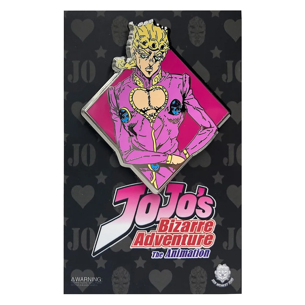 Pin émaillé Diamond Giorno Giovanna Jojo's Bizarre Adventure Image 1