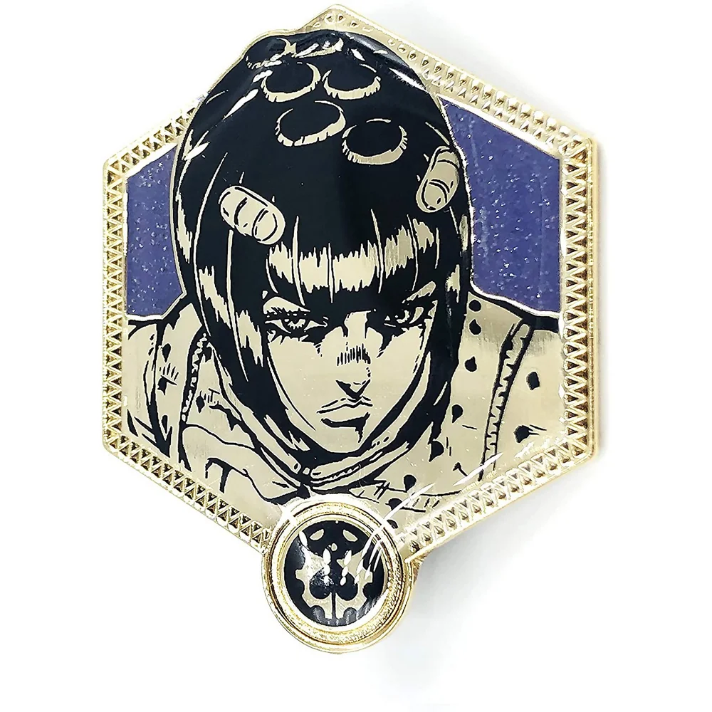 Pin émaillé Bruno doré Bucciarati Jojo's Bizarre Adventure Image 1