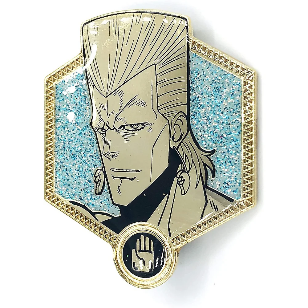 Pin émaillé Polnareff doré Jojo's Bizarre Adventure Image 1