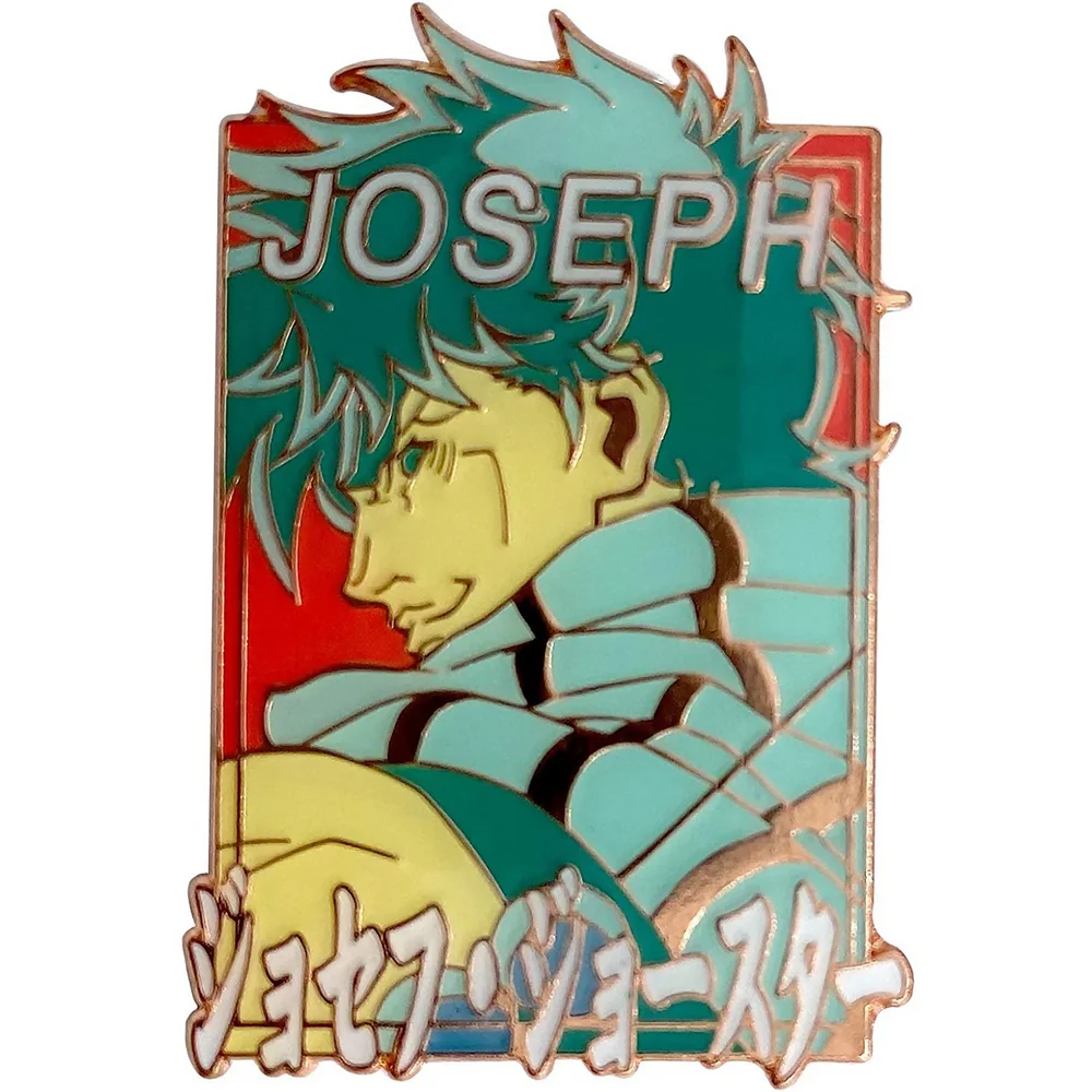 Pin émaillé Pastel Joseph Jojo's Bizarre Adventure Image 1