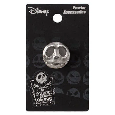 Disney Nightmare Before Christmas Jack Smiling Pewter Lapel Pin Image 1