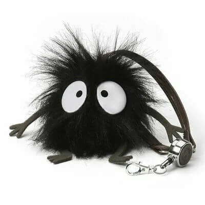 Spirited Away Soot Sprite Handbag Reel Key Holder Image 1