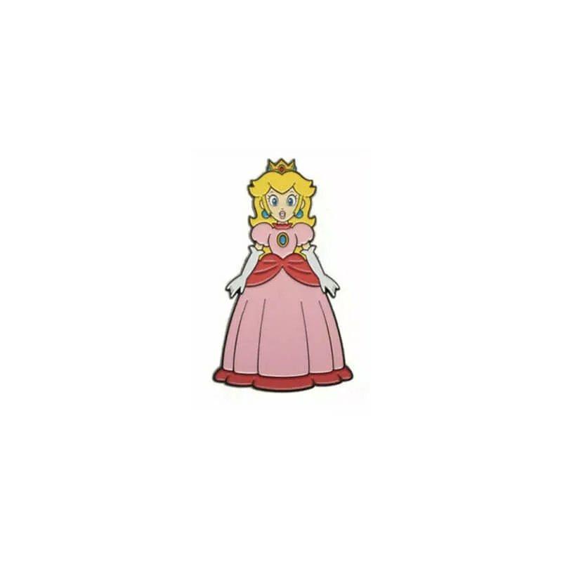 Super Mario Bros. Princess Peach 3-Inch Lapel Pin Image 1