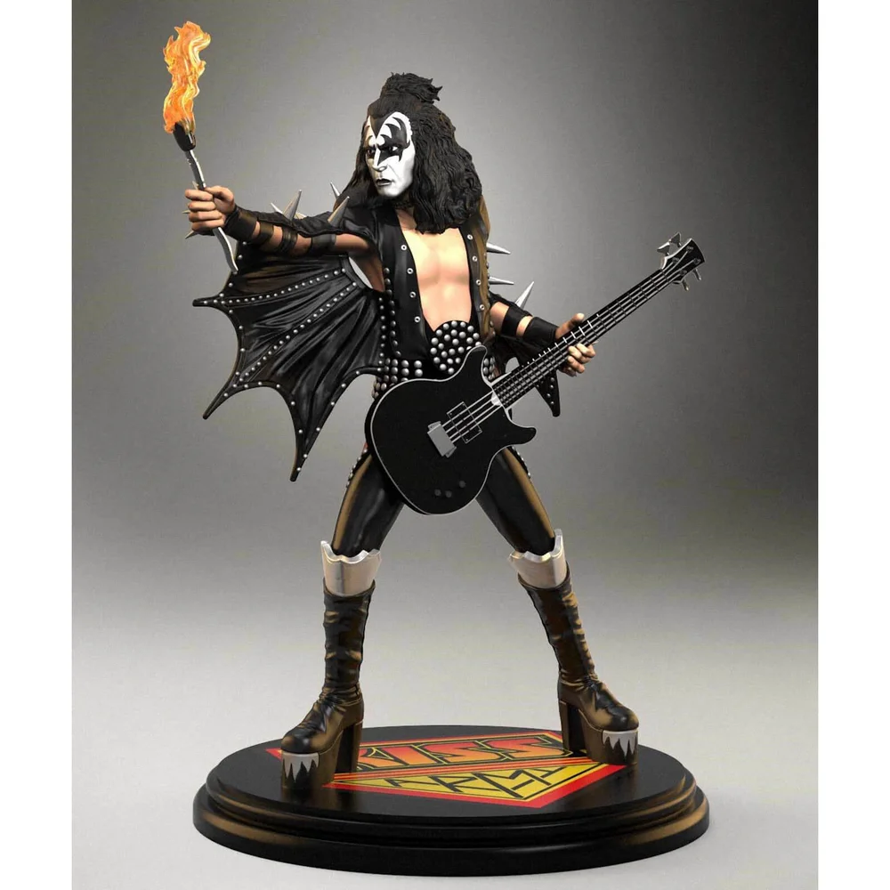 Knucklebonz Kiss Rock Iconz Statuette à l'échelle 1/9 The Demon (ALIVE!) 20 cm Image 1