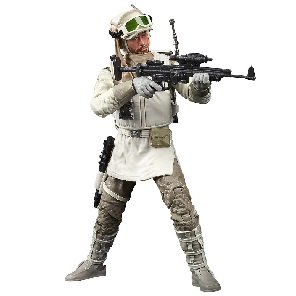 Hasbro Star Wars Série Noire 40e Anniversaire l'Empire Strikes Back Figurine articulée Hoth Rebel Trooper Image 1