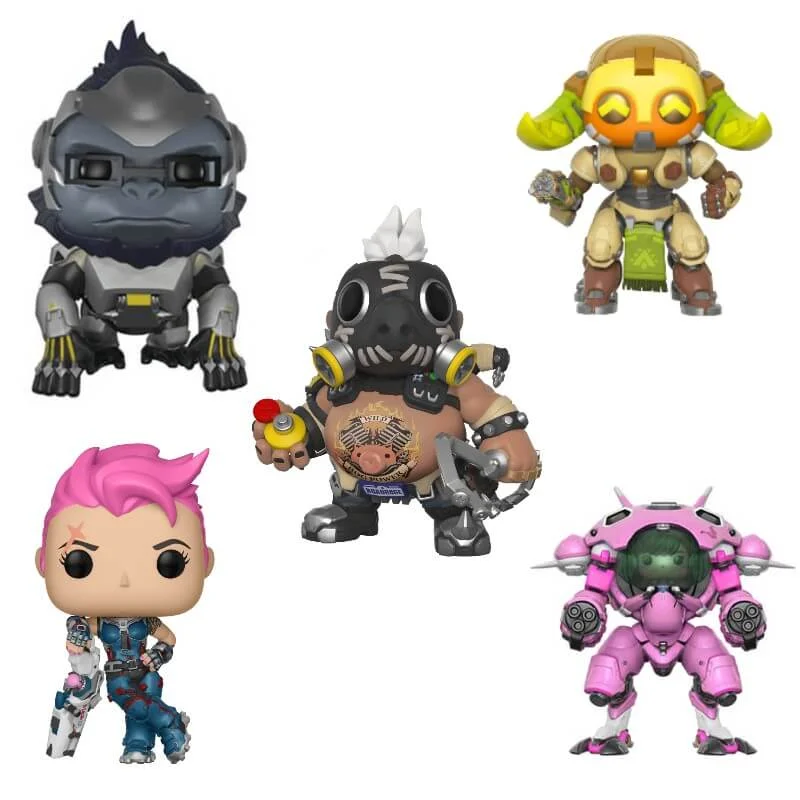 Overwatch - Tank Heroes - Funko Pop! Vinyl - Funko Pop! Collection Image 1