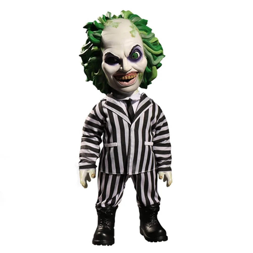 Poupée Mezco Beetlejuice MDS à l'échelle méga avec son Image 1