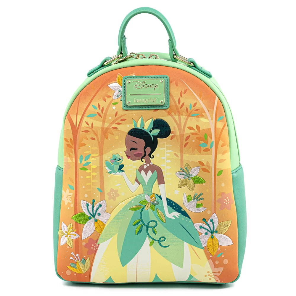 Mini sac à dos Tiana La Princesse Et La Grenouille Loungefly Disney Image 1