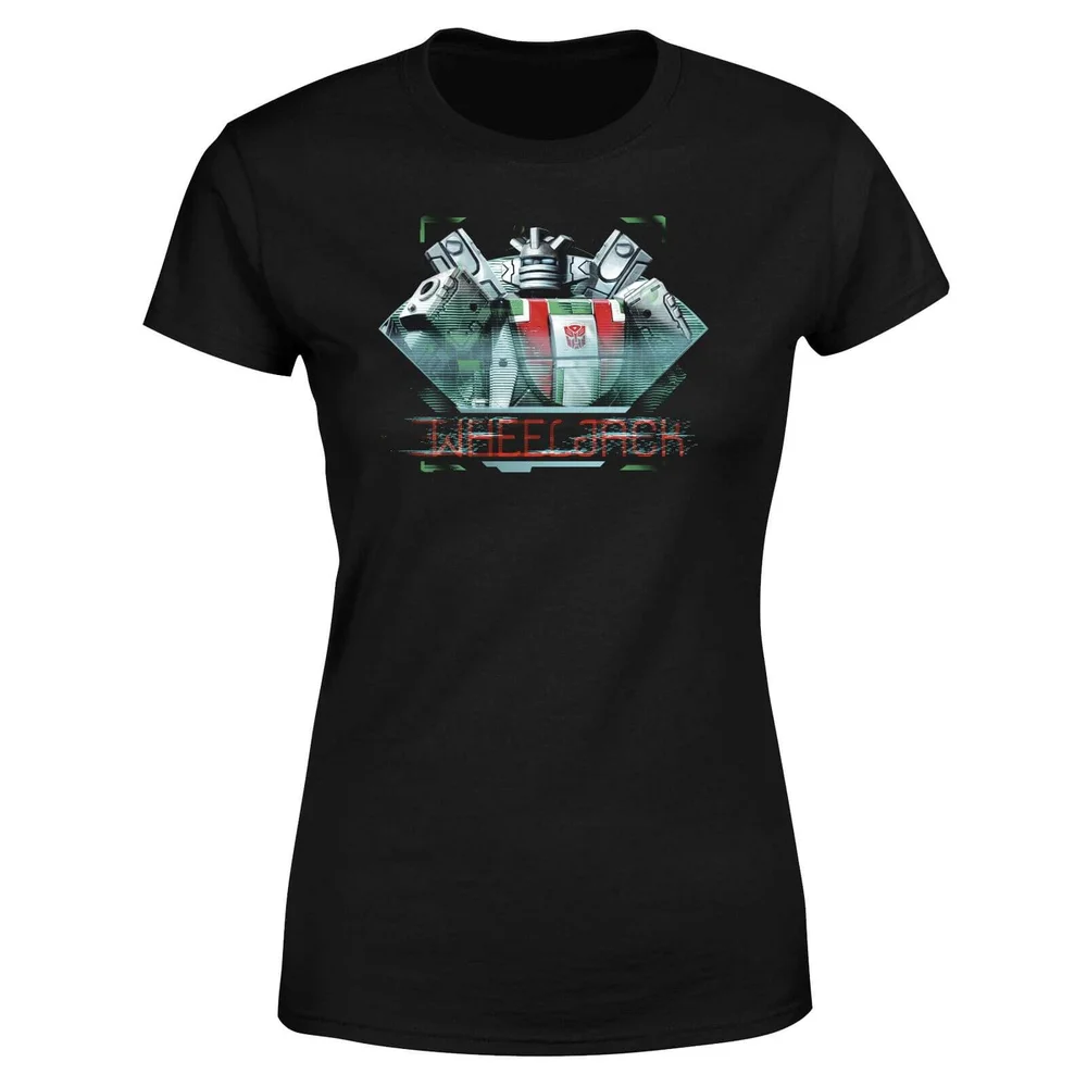 T-shirt Transformers Wheeljack Glitch - Noir - Femme - XS Image 1