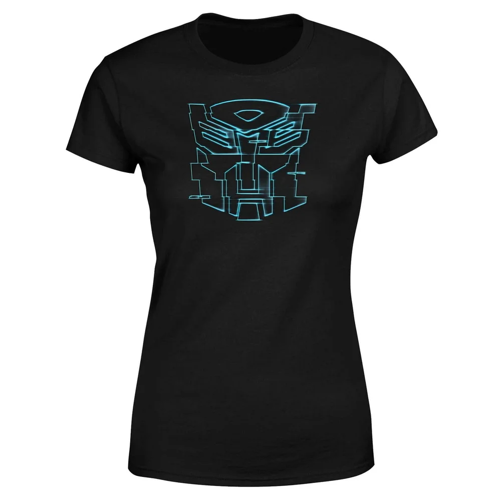 T-shirt Transformers Autobot Glitch - Noir - Femme - XS Image 1