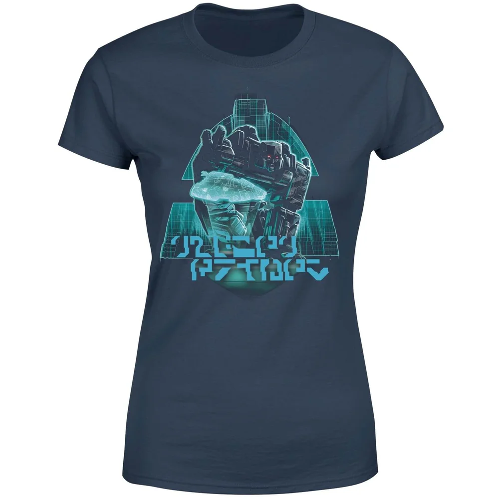 T-shirt Transformers Megatrons Rage - Bleu Marine - Femme - XS Image 1