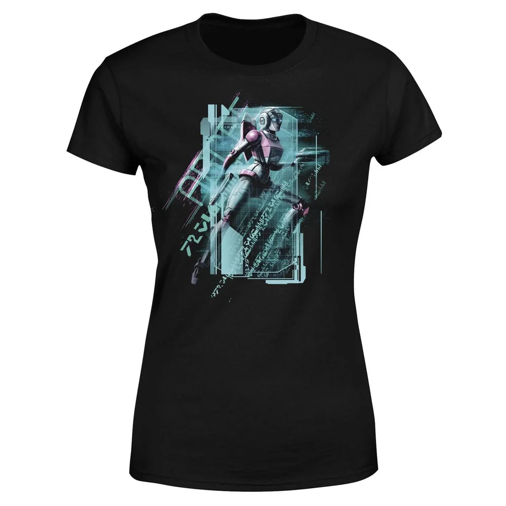 T-shirt Transformers Arcee Tech - Noir - Femme - XS Image 1