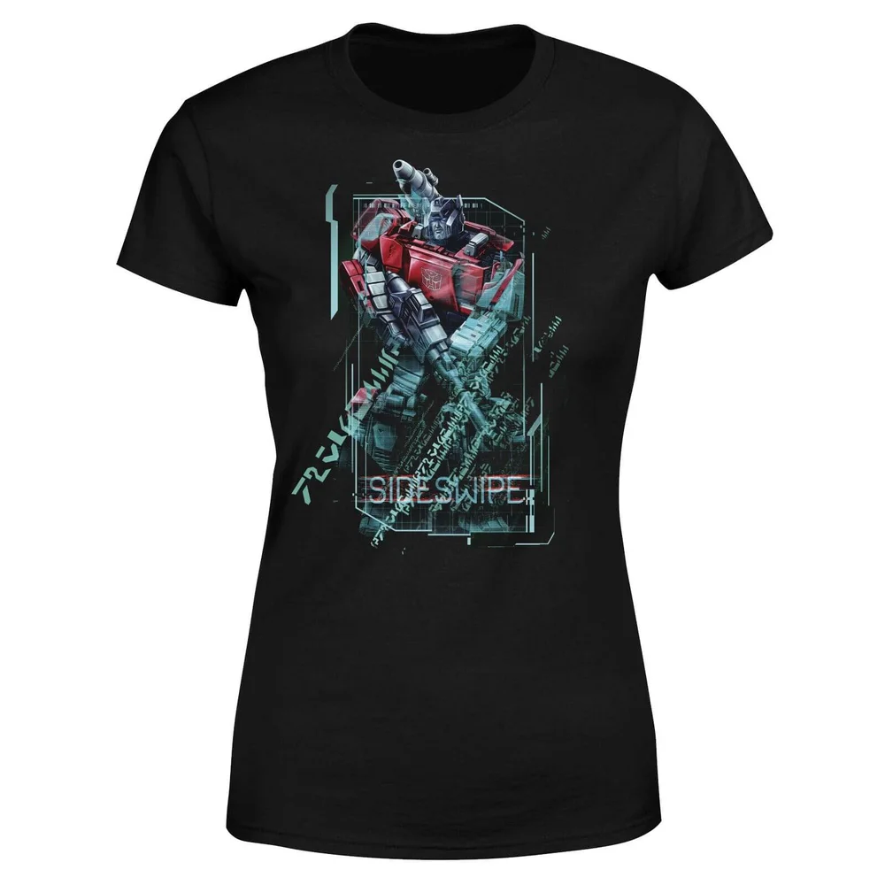 T-shirt Transformers Sideswipe Tech - Noir - Femme - XS Image 1