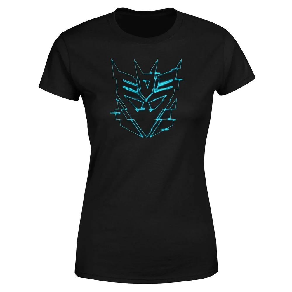 T-shirt Transformers Decepticon Glitch - Noir - Femme - XS Image 1