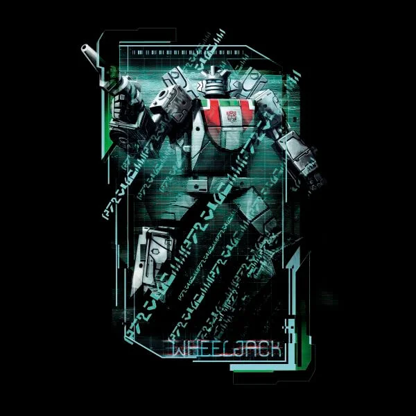 T-shirt Transformers Wheeljack Tech - Noir - Femme