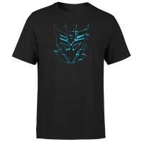 T-shirt Transformers Decepticon Glitch - Noir - Unisexe