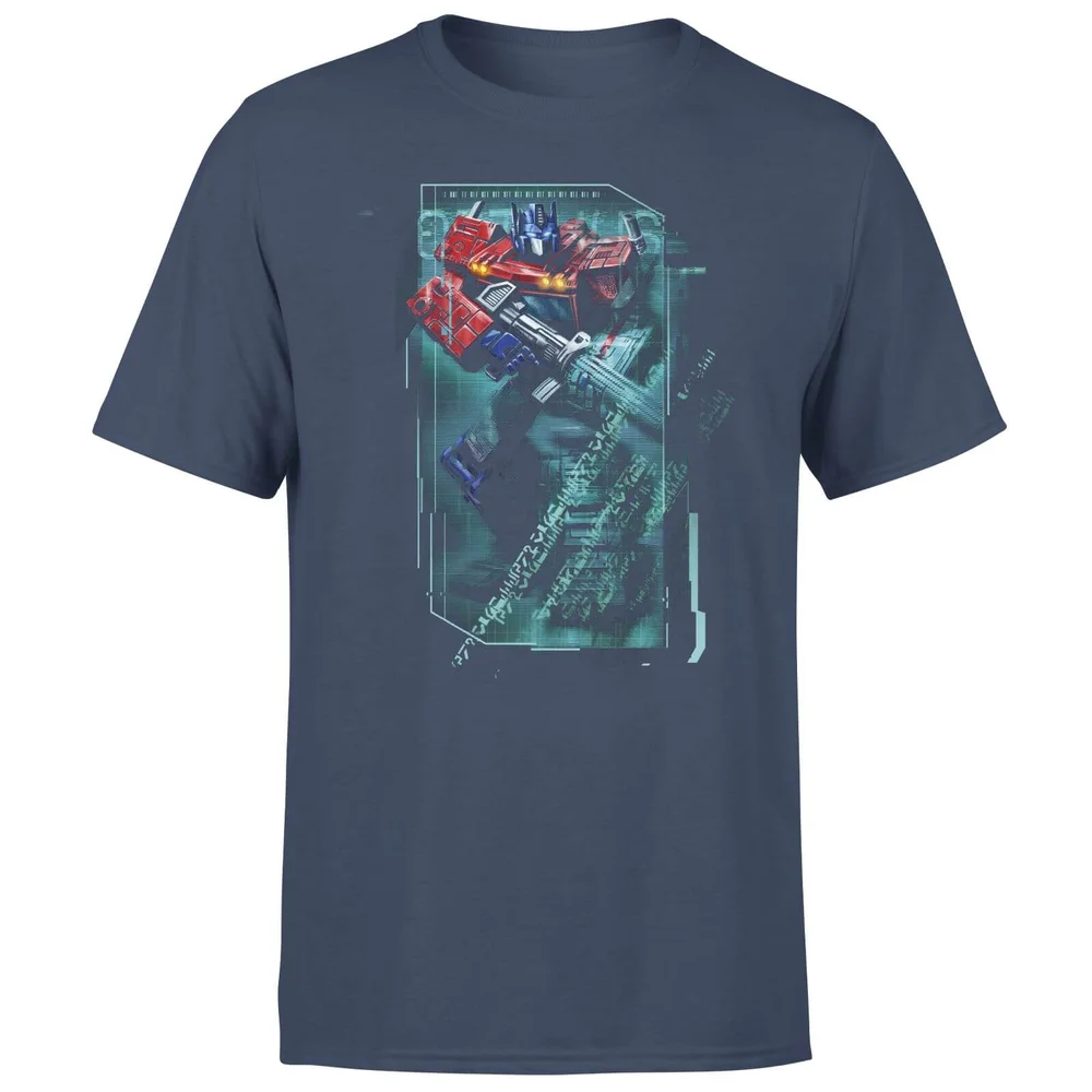 T-shirt Transformers Optimus Prime Tech - Bleu Marine - Unisexe - S Image 1