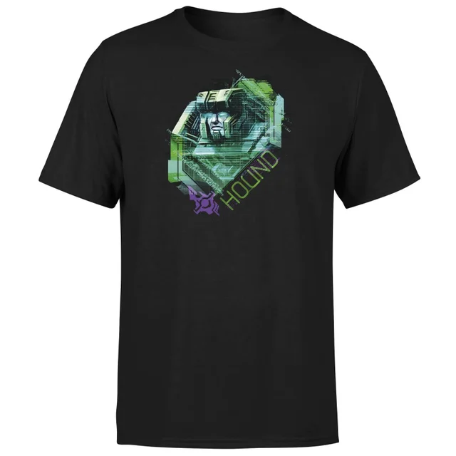 T-shirt Transformers Hound Glitch - Noir - Unisexe