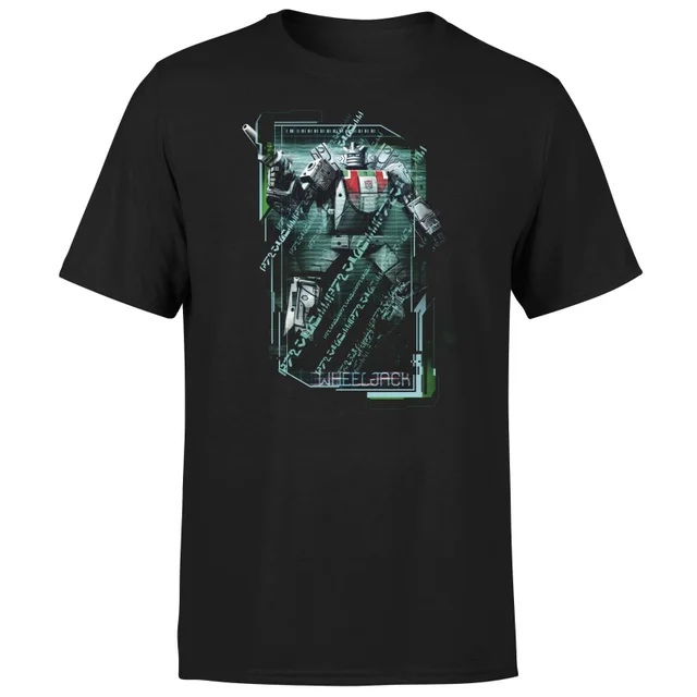 T-shirt Transformers Wheeljack Tech - Noir - Unisexe