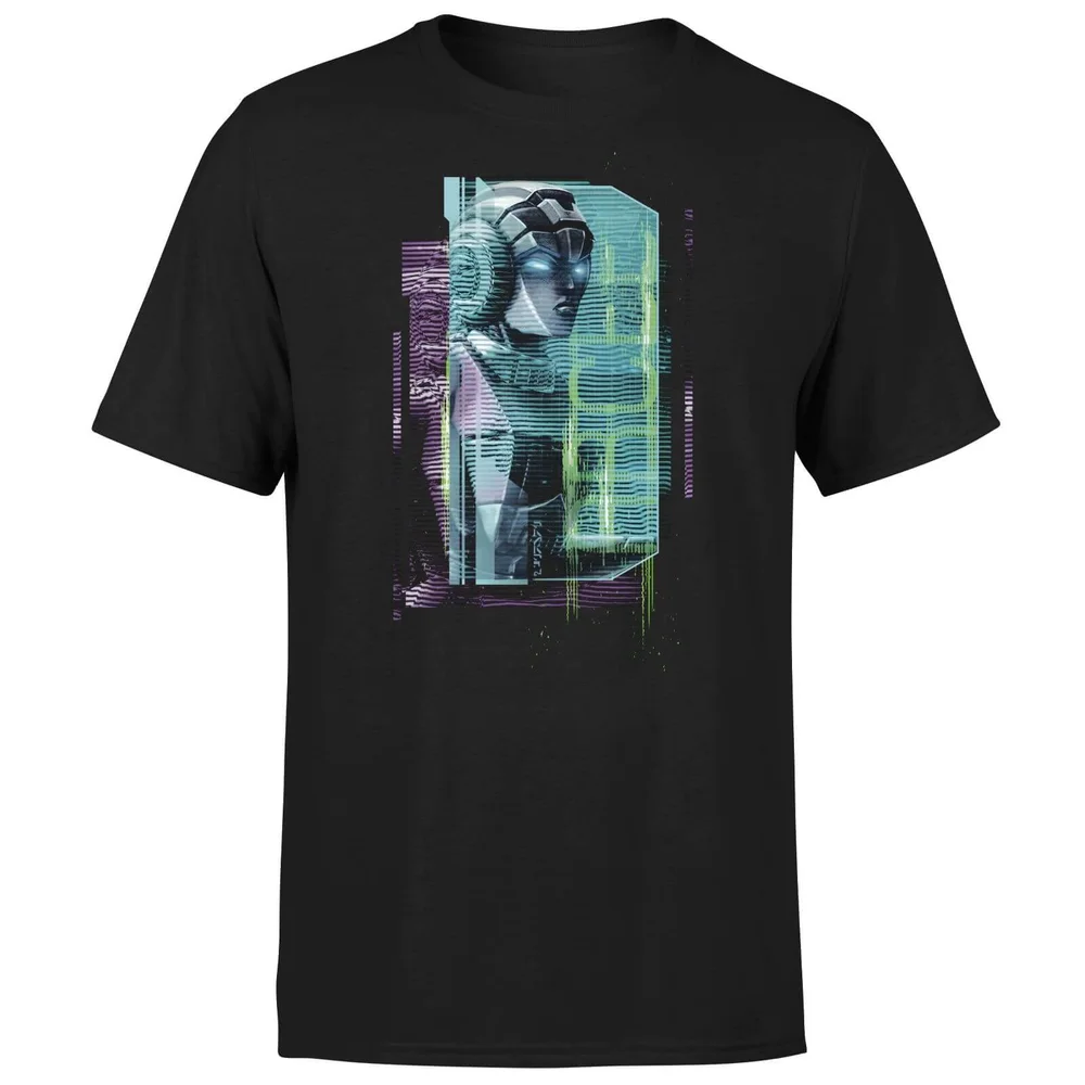 T-shirt Transformers Arcee Glitch - Noir - Unisexe - S Image 1