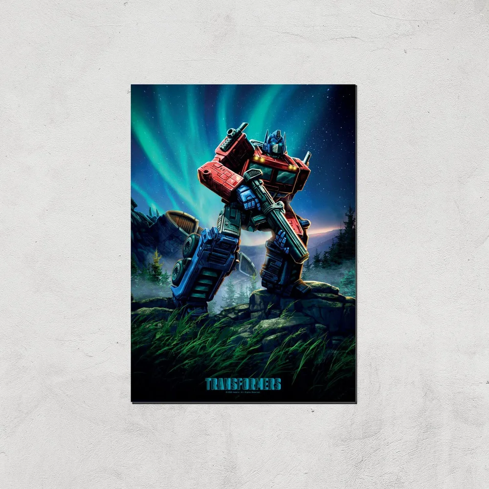 Poster Fine Art Transformers Optimus Prime A2 - A2 - Print Only Image 1