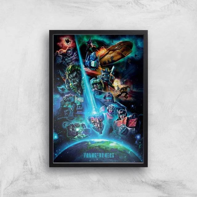 Poster Fine Art Transformers Earthrise A2