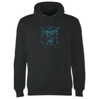 Sweat à capuche Transformers Autobot Glitch - Noir