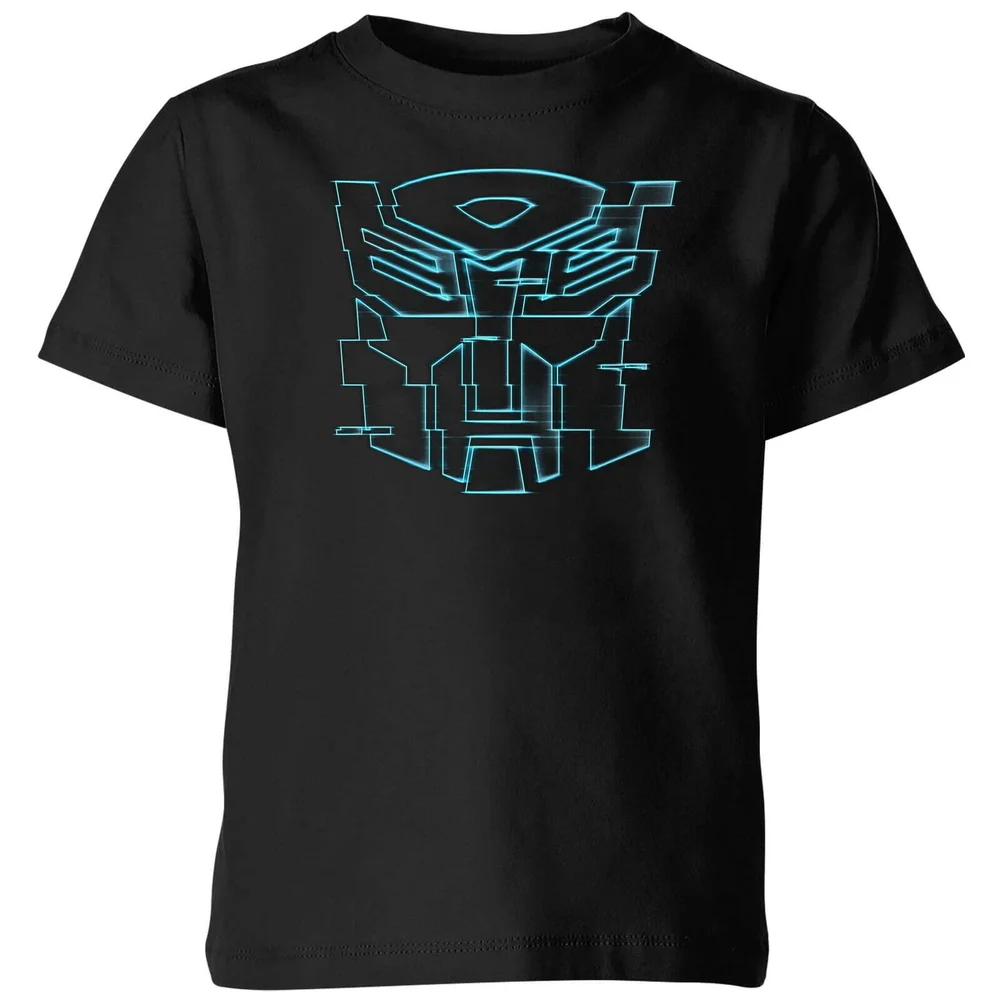 T-shirt Transformers Autobot Glitch - Noir - Enfants - 3-4 ans Image 1