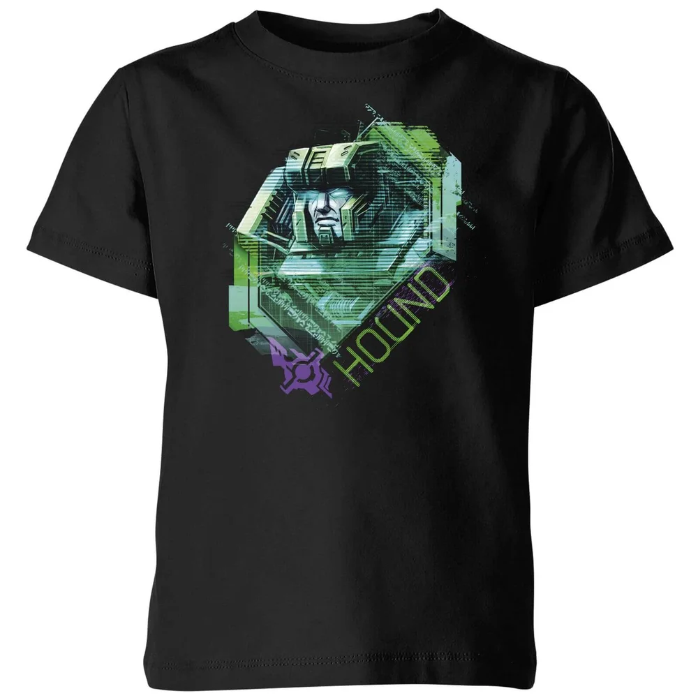 T-shirt Transformers Hound Glitch - Noir - Enfants - 3-4 ans Image 1