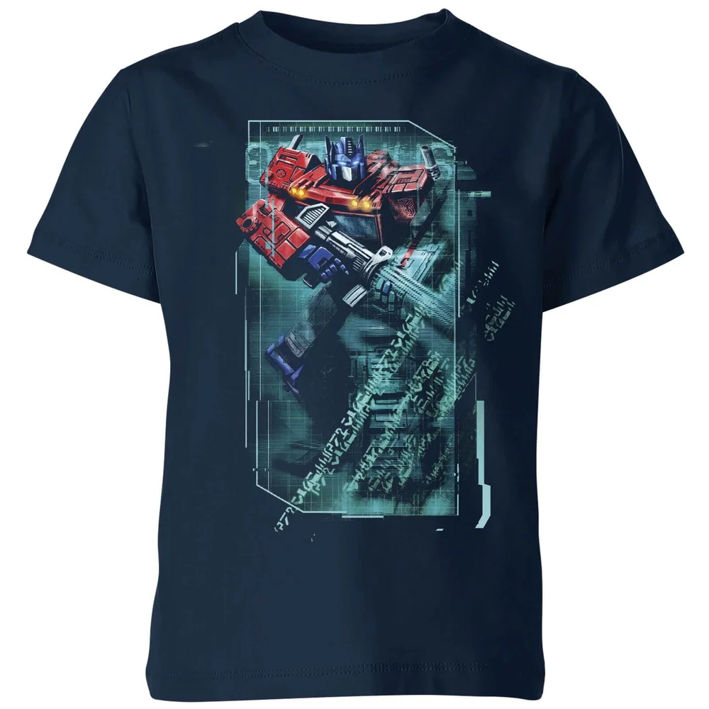 T-shirt Transformers Optimus Prime Tech - Bleu Marine - Enfants - 3-4 ans Image 1