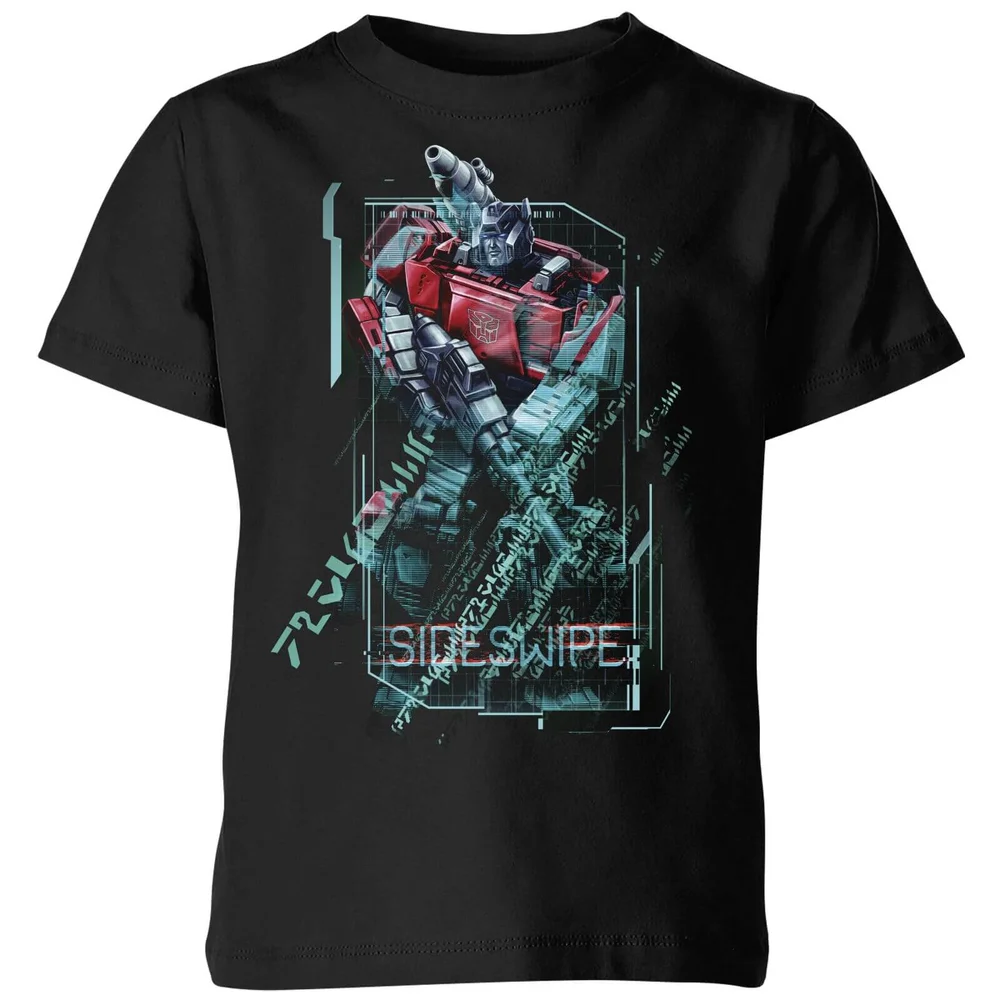T-shirt Transformers Sideswipe Tech - Noir - Enfants - 3-4 ans Image 1