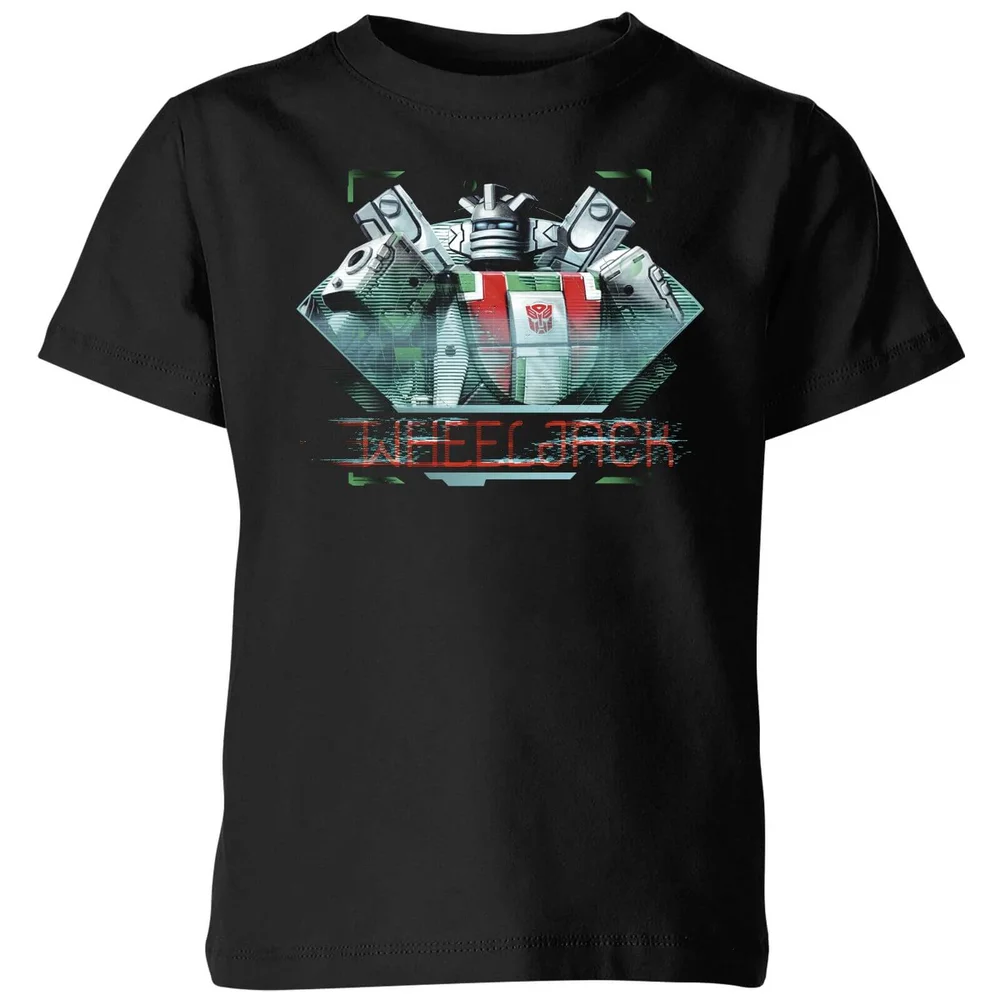 T-shirt Transformers Wheeljack Glitch - Noir - Enfants - 3-4 ans Image 1