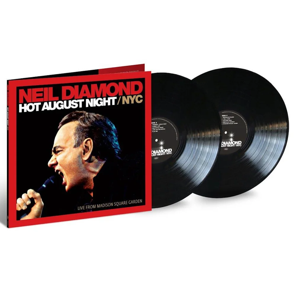 Neil Diamond - Hot August Night NYC / Live From Madison Square 2LP Image 1