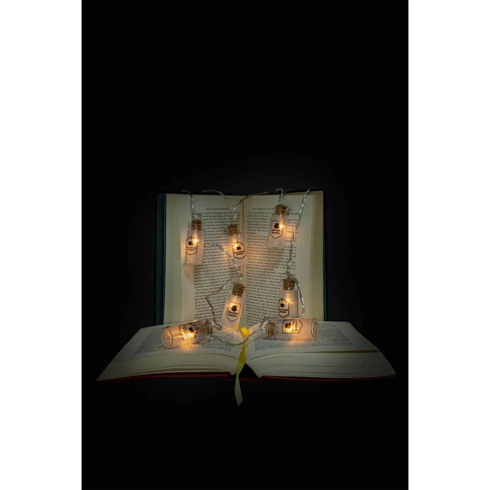 Guirlande de bouteilles en verre Lumineux Harry Potter Image 1