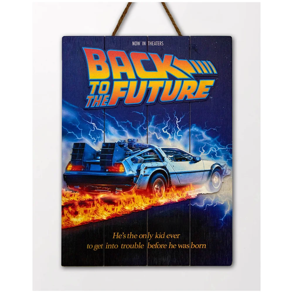 Doctor Collector Retour vers le futur Impression 3D WoodArts Image 1