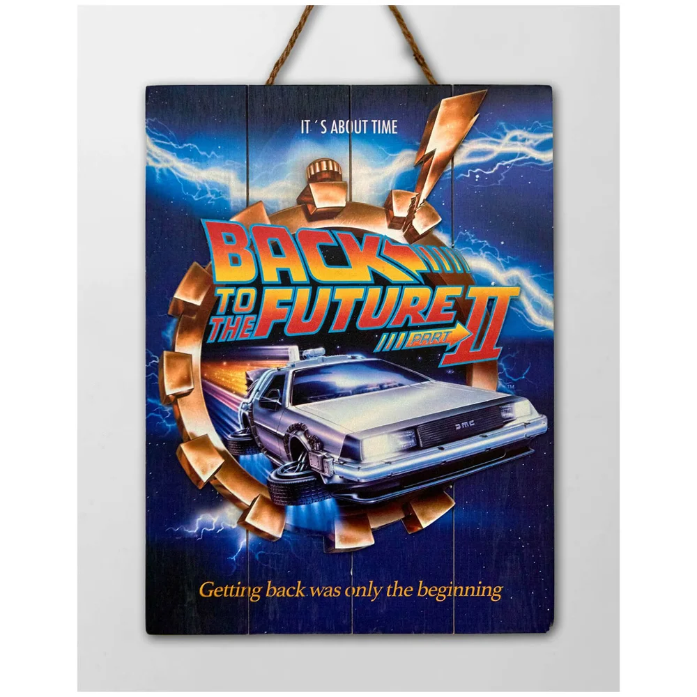 Doctor Collector Retour vers le futur II Impression 3D WoodArts Image 1