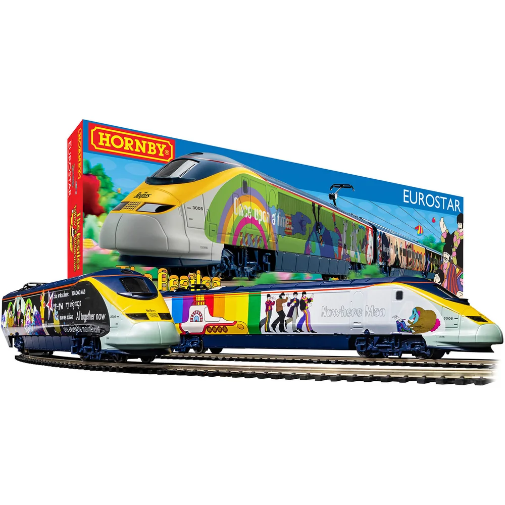 Coffret de train miniature Eurostar Yellow Submarine Image 1