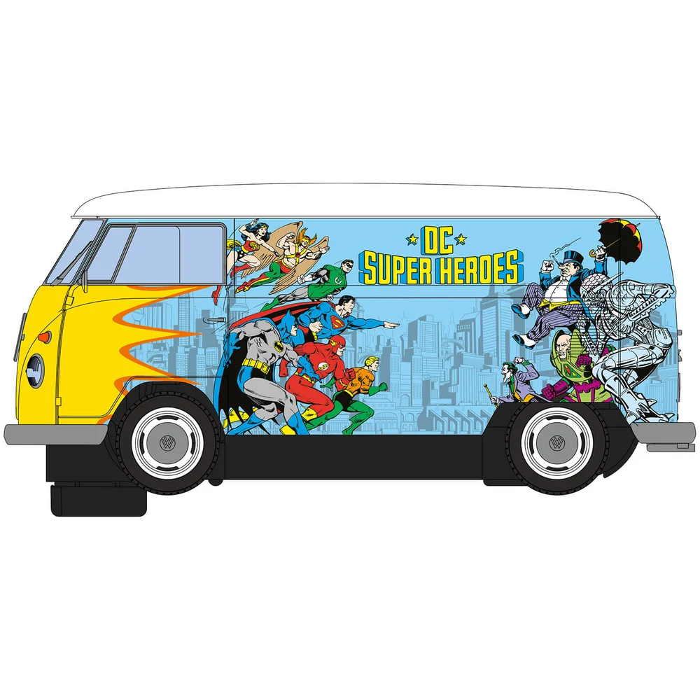 VW Panel Van T1b - DC Comics - Scalextric échelle 1/32 Image 1