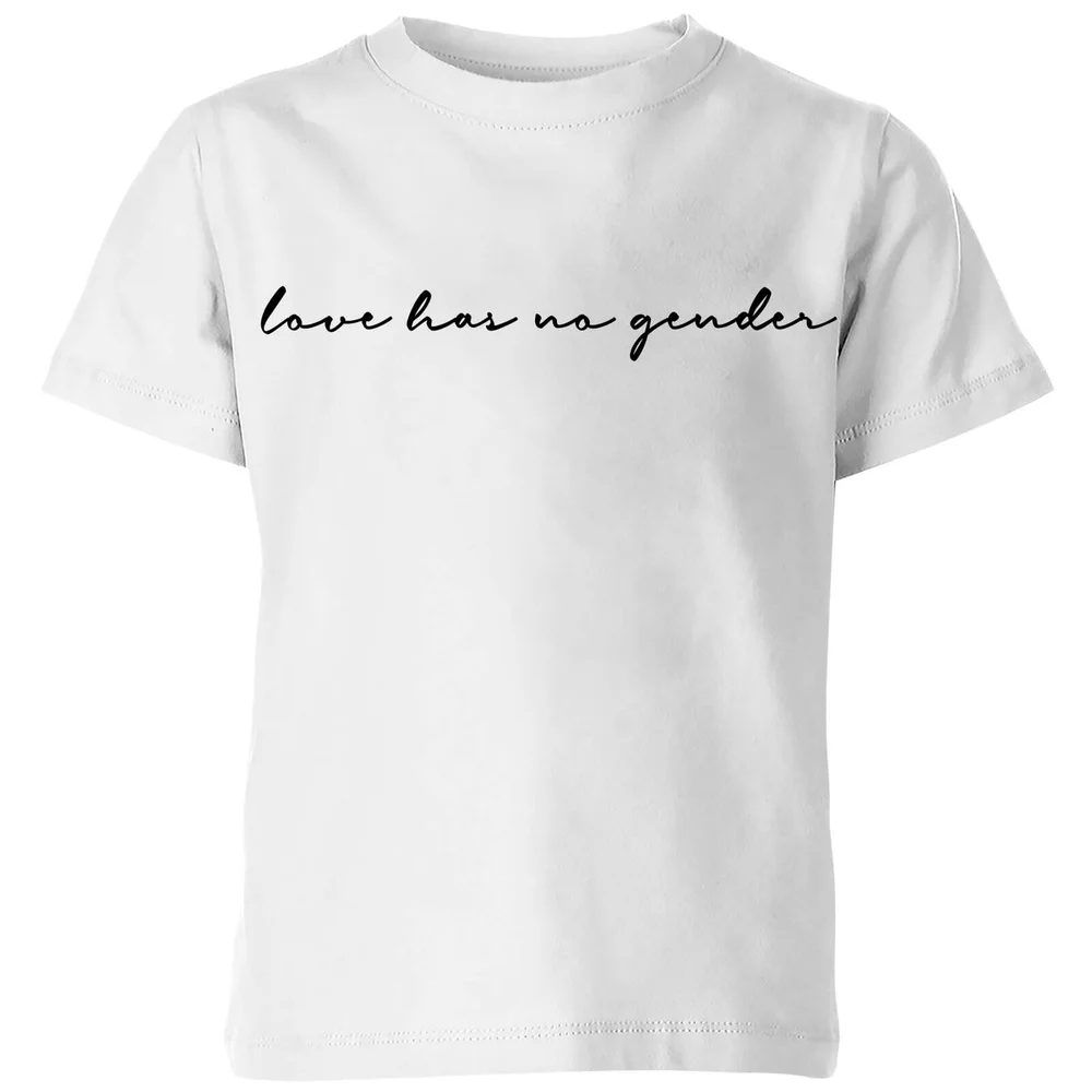 Miss Greedy Love Has No Gender Kids' T-Shirt - White - 3-4 ans Image 1