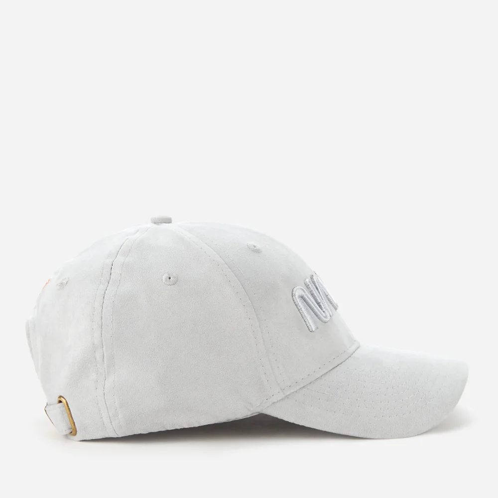 NASA 3D Embroidered Suede Cap - Grey Image 1